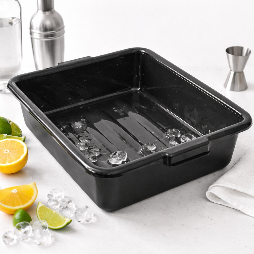 CAJA DE 12 CHAROLAS  DE PLÁSTICO LEVANTAMUERTOS NEGRA, ENVIO GRATIS